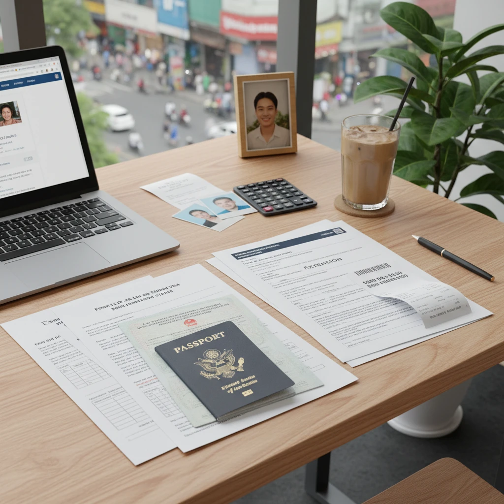 Giấy tờ cần thiết để gia hạn visa