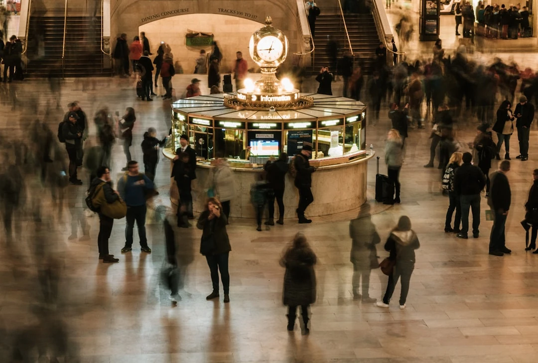 Hình ảnh sân bay tại Mỹ với du học sinh