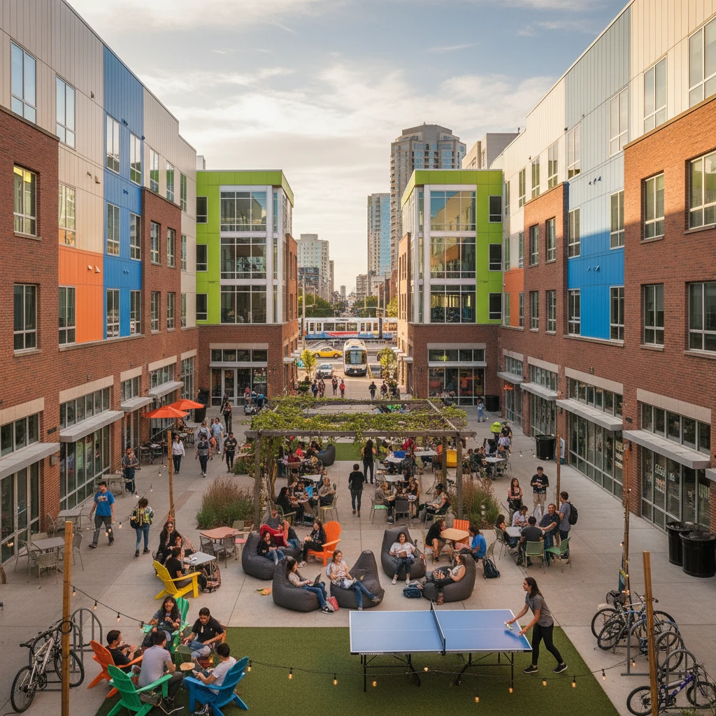 Khu nhà sinh viên và chi phí sinh hoạt tại Mỹ