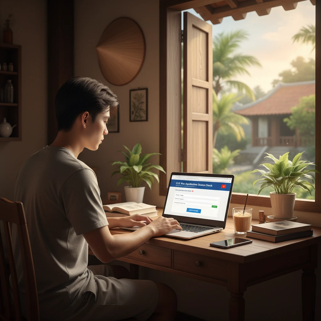 Theo dõi tiến trình gia hạn visa